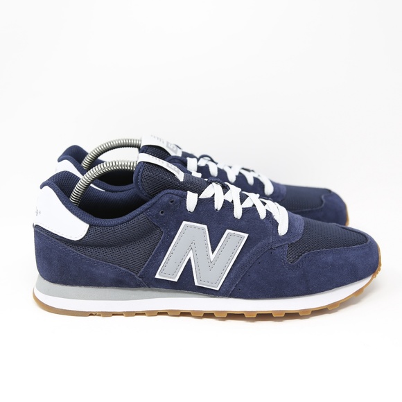 New Balance NB 500 GM500ST Navy Blue Grey White - Picture 2 of 8